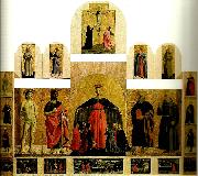 Piero della Francesca polyptych of the misericordia Germany oil painting artist